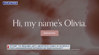 Ohio lawmakers hear testimony on bill to require anti-abortion video in schools