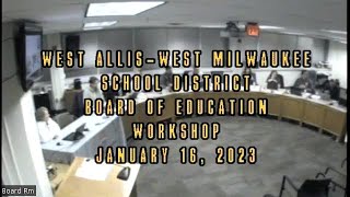 Board Workshop 1-16-23