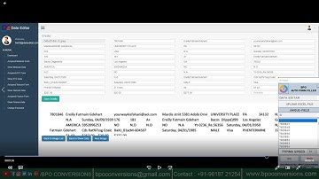 Online Data Editor form filling auto typer software