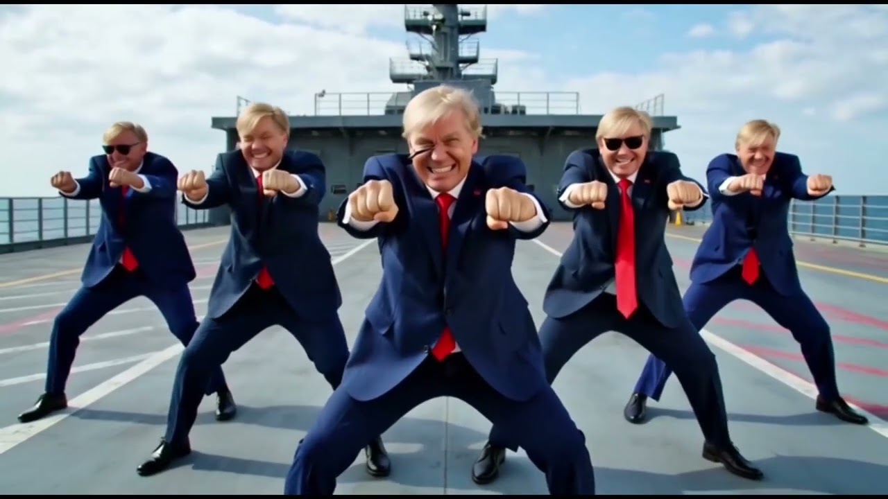 TRUMP DANCE - (fake news) - Prinz in Town