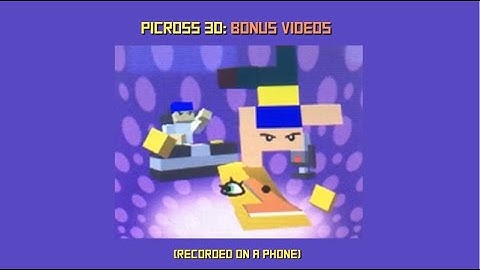 (potato cam)  Picross 3D: Bonus Animations