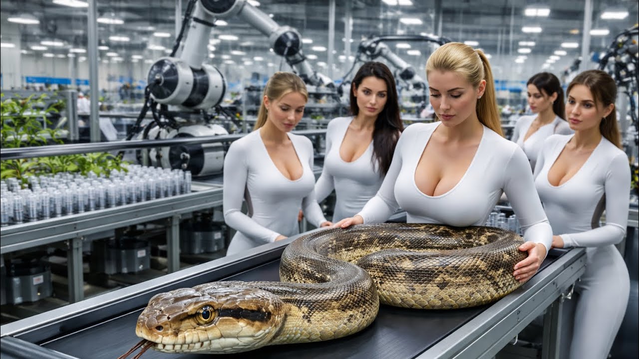 Inside the Modern Snake Skeleton Factory: From Raw Snakes to Medicine Capsules 