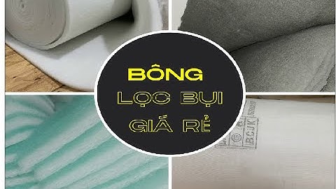 Bông lọc bụi G1 & Bông lọc sợi thủy tinh