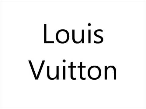 How to pronounce LOUIS VUITTON ESERVICE