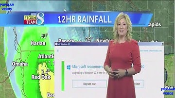 Microsoft Windows 10 Update Interrupts Weather Funny Fail