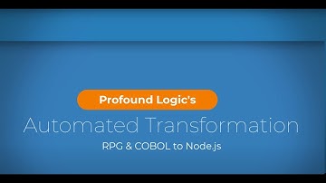 Automated Transformation: RPG & COBOL to Node.js
