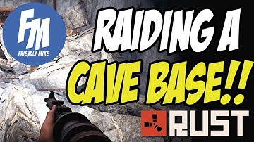 CAVE BASE RAID and TRAP BASE KILLS! | Rust Solo Survival S07E04 | RUST