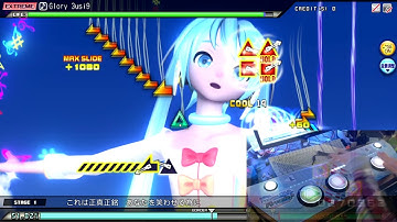 Hatsune Miku Project DIVA Arcade Future Tone homemade controller (april 2020)