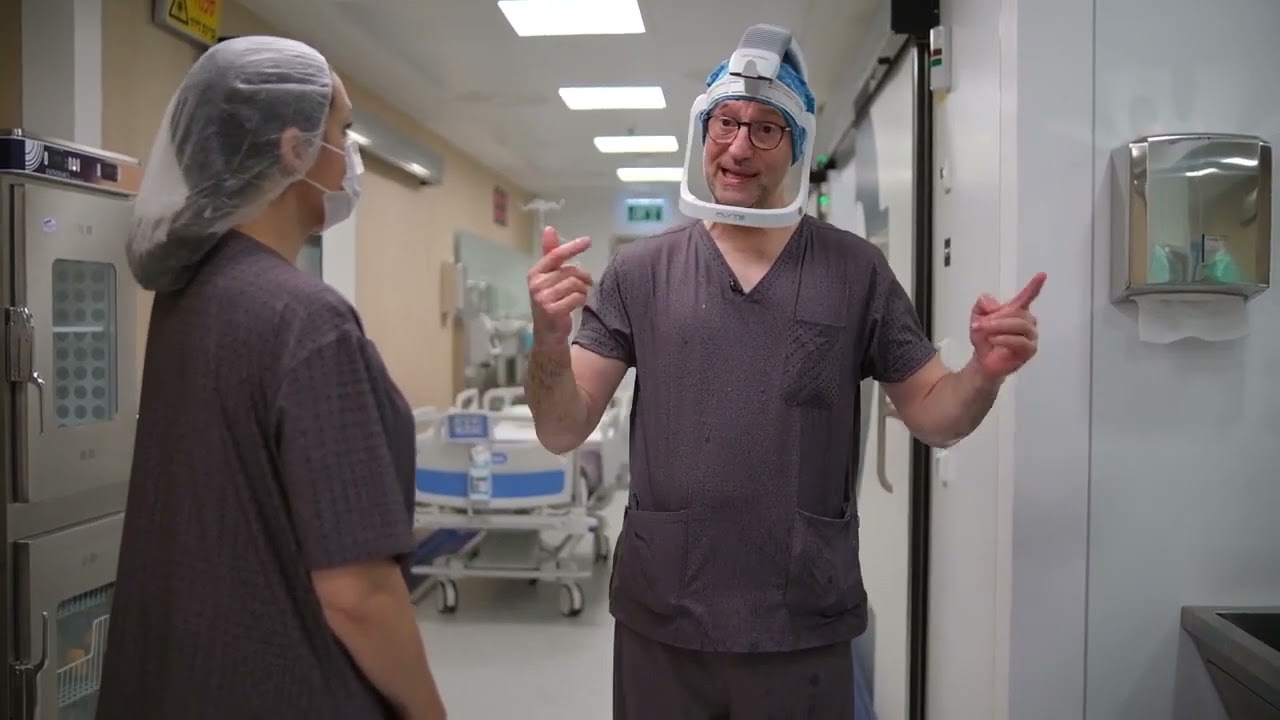 ניתוח החלפת מפרק ירך עם רובוט מאקו - ערוץ 9