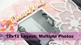 12x12 Layout: Multiple Photos