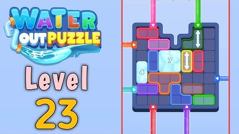 Water Out Puzzle Level 23 Walkthrough