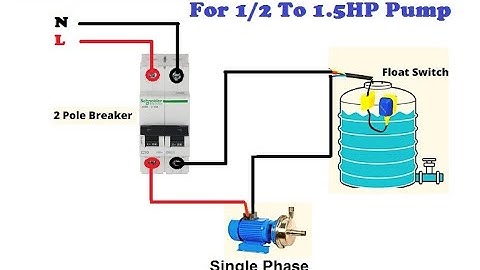 float switch Connection | with full demo | in Urdu/Hindi