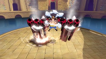One Piece Fighting Path - Luffy Gear 4 (Bounceman) Complete Moveset
