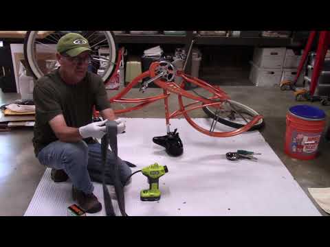 Video: Tepii pentru anvelope de făcut-o singur. Anvelope pentru biciclete cu ținte de bricolaj