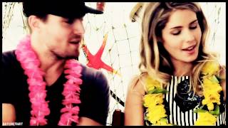 stephen amell + emily bett rickards • glad you came