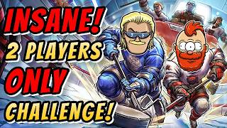 Can We Win the 2 Player ONLY Challenge!? The BEST Modern Hockey Game Is A Roguelite! | Tape To Tape screenshot 1