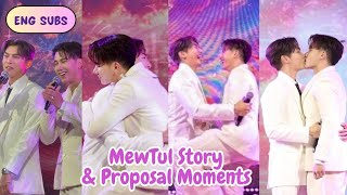 MEW SUPPASIT AND TUL PAKORN Engagement & Interview with Eng subs | #mewtul full proposal video!!