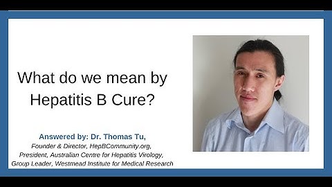 What do we mean by Hepatitis B cure? |  HBV Cure FAQs