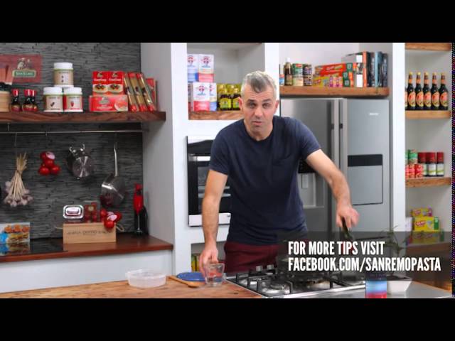 Freezing Leftover Pasta by Adam Swanson on Good Chef Bad Chef | SanRemoPasta