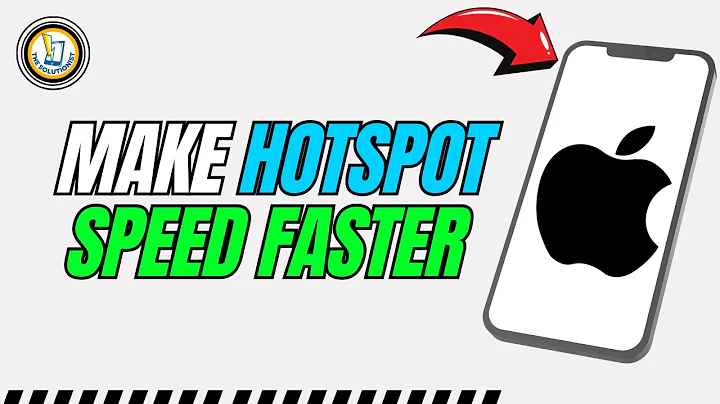 How to Make iPhone or iPad's Hotspot Speed Faster | Make iPhone Hotspot Faster