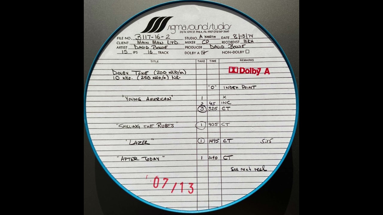 David Bowie - I Am A Lazer