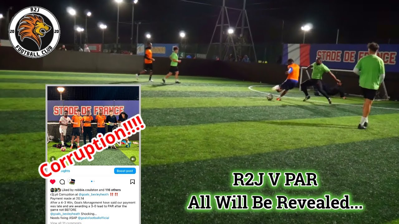 R2J V PAR - All Will Be Revealed... R2J FC 5 A-Side. Corruption ...