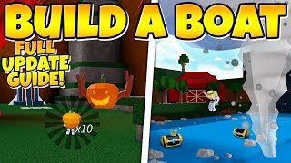 HALLOWEEN UPDATE Full walkthrough! ( Boss, Chests & More! ) Build a Boat
