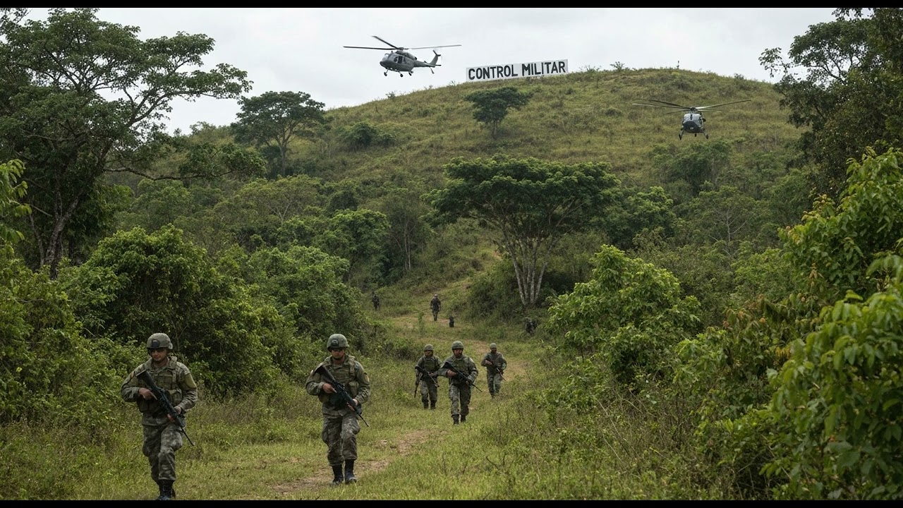 Petro despliega ejército en Filo el Gringo para frenar narcotráfico del ELN