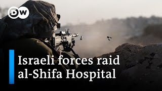 The latest on the Israeli military operation inside the al-Shifa Hospital | DW News