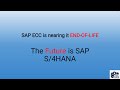 What SAP ECC is Sunsetting ? #SAP #S4HANA #SAPECC