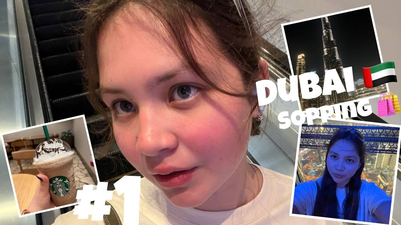 Улетела в Дубай на 5 дней ☀️часть 1❤️