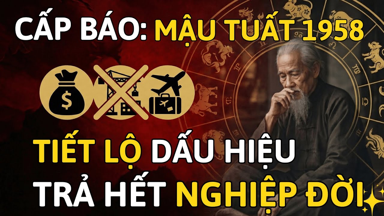 Mậu Tuất 1958: Chỉ Cần 1 Dấu Hiệu Này Cho Thấy Bạn Đã Trả Hết Nghiệp Trần, Hưởng Đời An Lạc.