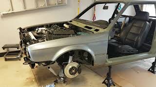 1984 BMW 318 E30 V8 First Start