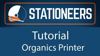 Stationeers - Tutorial Organics Printer - Bio-Maker screenshot 4