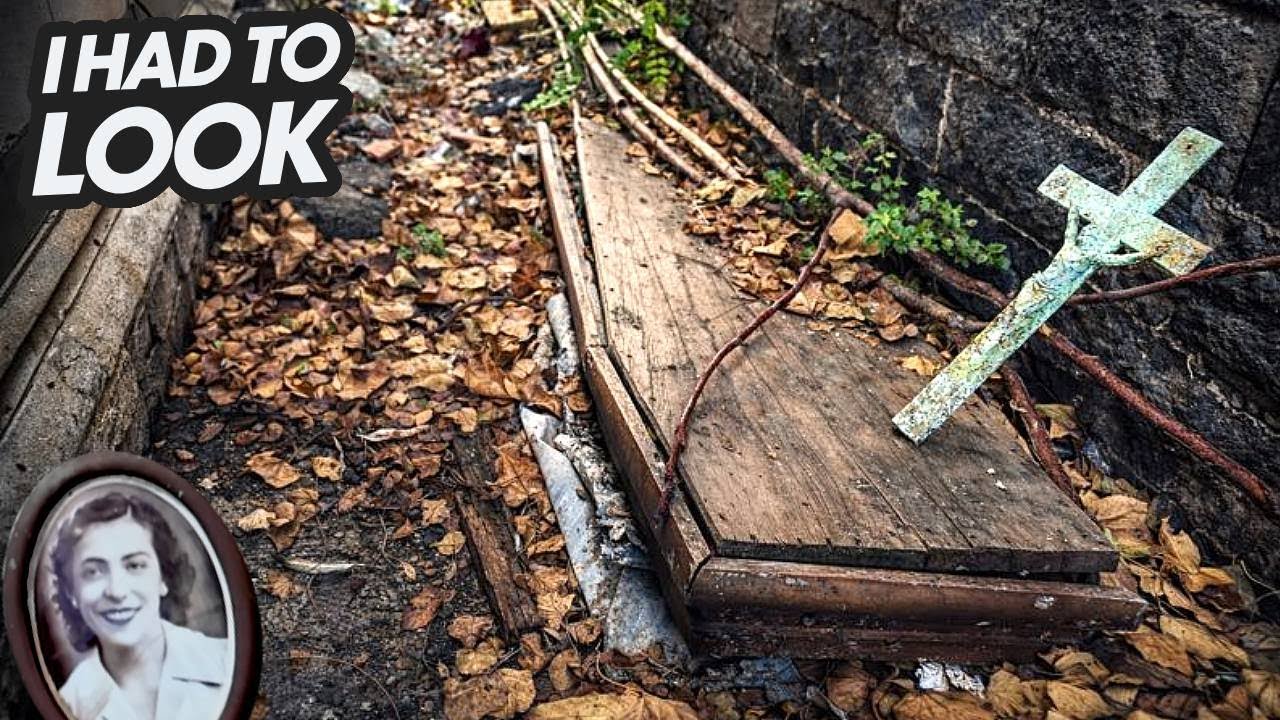 Этот брошенный гроб НЕ ДОЛЖЕН был здесь находиться… Позорное обращение с мертвыми.