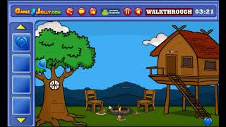 Rescue The Girl From Forest Walkthrough - Games2Jolly screenshot 1