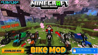 Minecraft Pe Bike Mod Download 1.20 / Bike Mod For Minecraft Pocket Edition 1.20 screenshot 5