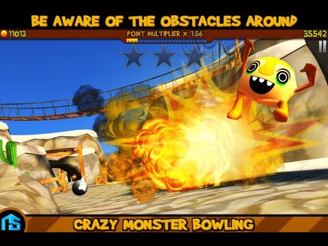 Crazy Monster Bowling