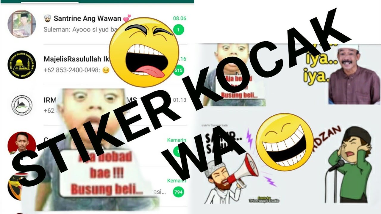 Stiker Whatsapp Kocak / Stiker Kocak Whatsapp Silvy Gambar