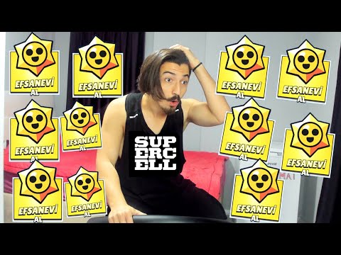 SUPERCELL GÖRMESİN! 11 EFSANEVİ STAR HEDİYESİ AÇTIM! Brawl Stars