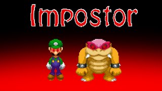 among us, but with Super Mario Bros Characters  (Two Impostor Version)