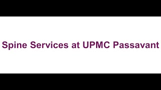 Take a tour of the UPMC Spine Center in Wexford