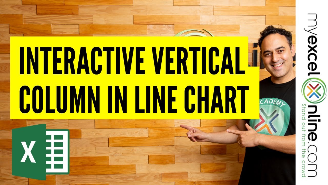 Excel Graphs and Charts Tutorial -  Line Chart & Interactive Column