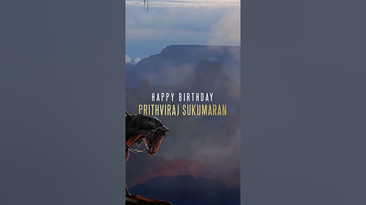 Happy Birthday Prithviraj Sukumaran | Team Kaaliyan