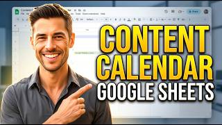 How To Make Content Calendar For Social Media On Google Sheets 2026 FULL TUTORIAL