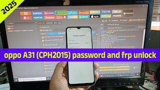 Oppo A31 cph2015 Password And Frp Unlock Tool 2025