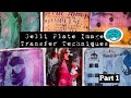 Magazine Image Transfer with the Gelli Plate: Part 1