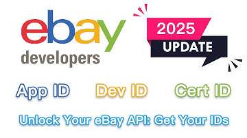 How to Login to eBay Developer Account & Get Your 3 API Keys (App ID, Dev ID, Cert ID) #pvacreator