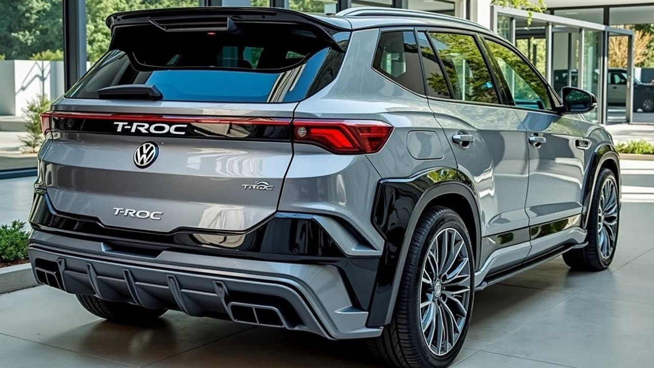 Volkswagen T-Roc 2026 — компактный внедорожник нового поколения с современным дизайном и технолог...