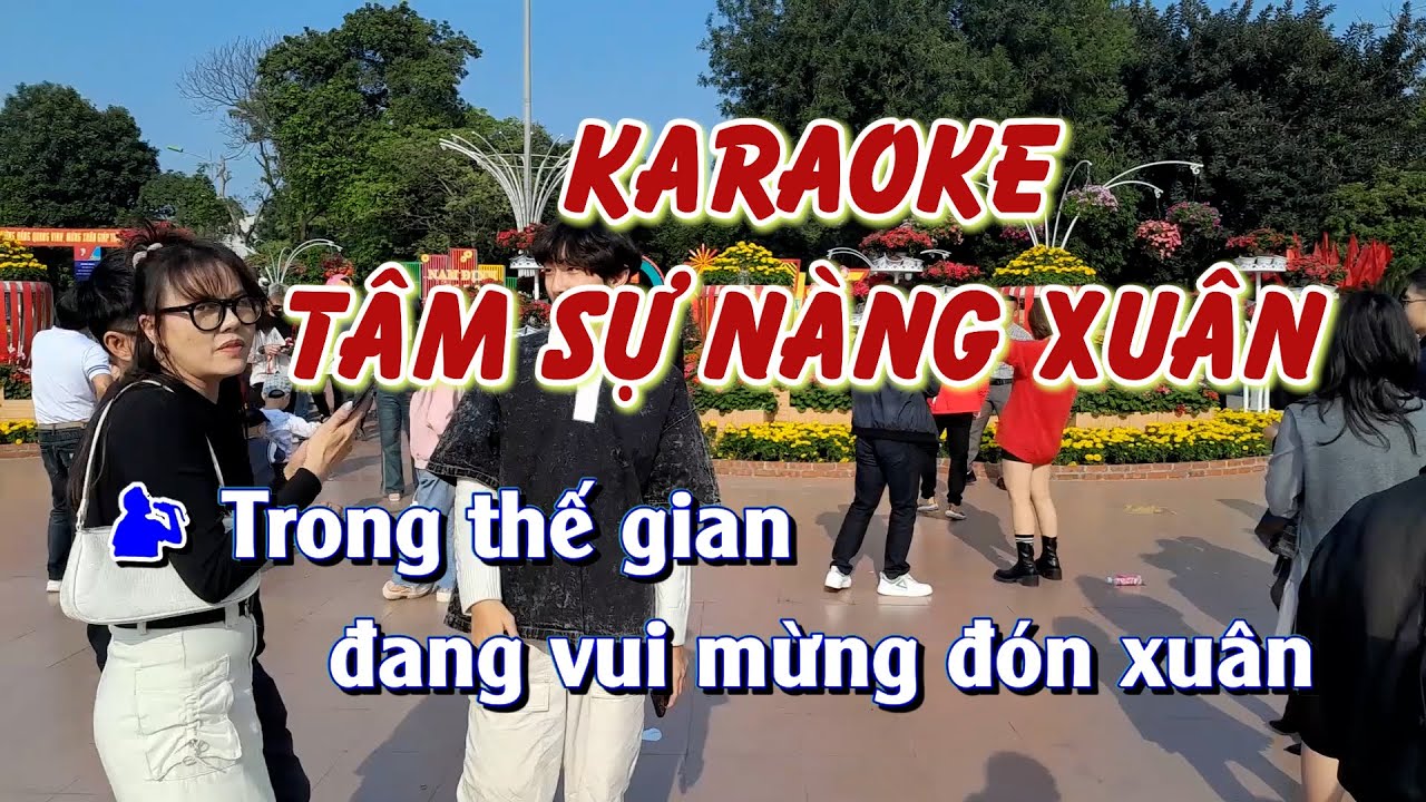 TÂM SỰ NÀNG XUÂN KARAOKE NHẠC BEAT CHUẨN